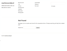 Tablet Screenshot of martinnoordzij.nl